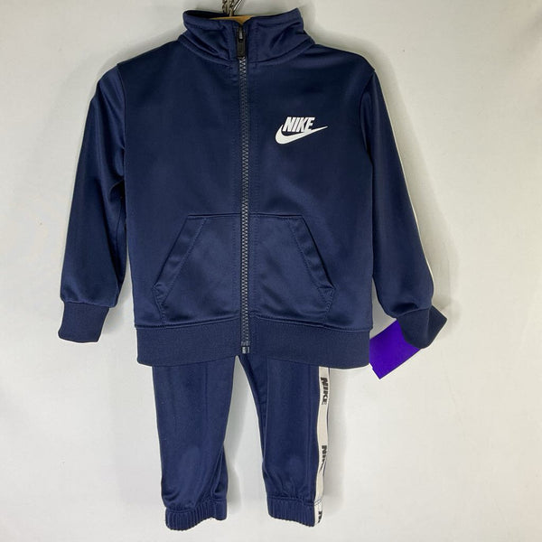 Size 12-18m: Nike Navy/White 2pc Track Suit