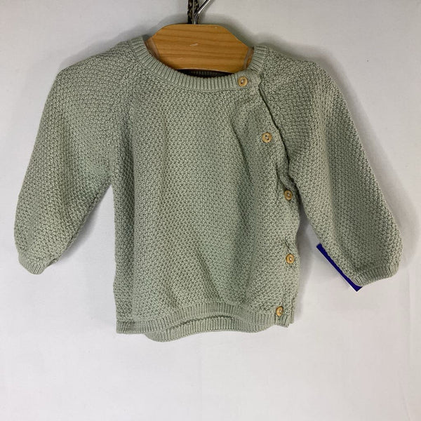Size 3-6m: H&M Green Textured Sweater