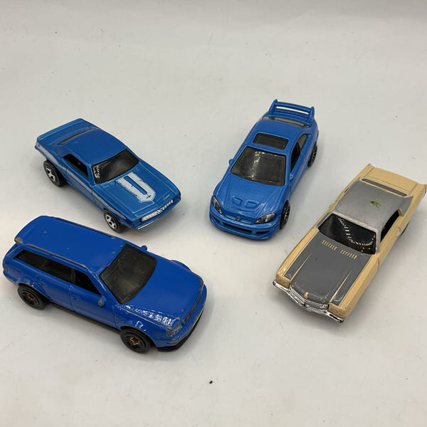 4pc Diecast Cars