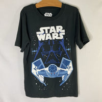 Size 10: Star Wars Black/Blue Darth Vader T-Shirt