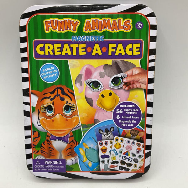 Funny Animals Magnetic Create-a-Face Game