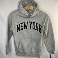 Size 8-10: H&M Gray/Black New York Pullover Hoodie