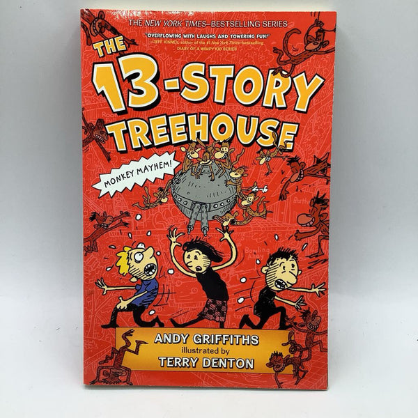The 13-Story Treehouse: Monkey Mayhem! (paperback)