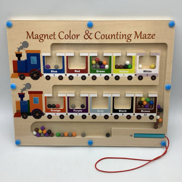 Magnet Color & Counting Maze