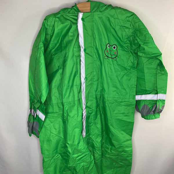 Size 6-8: Green Froggy Rainsuit