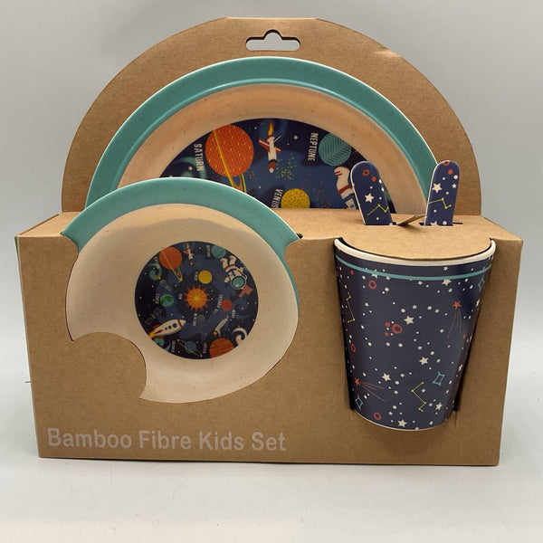Smithsonian Solar System Bamboo Fibre Kids Meal Set