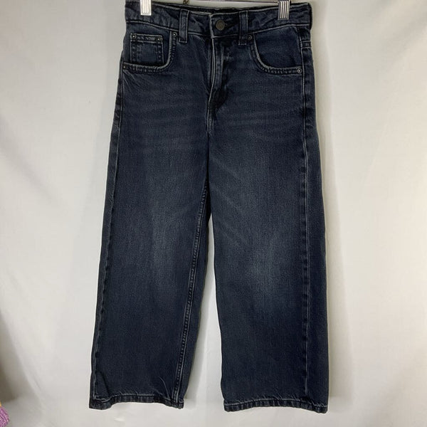 Size 6-7: Zara Dark Wash Wide Leg Jeans