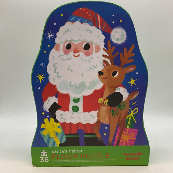 Crocodile Creek Santas Helper 36pc Puzzle