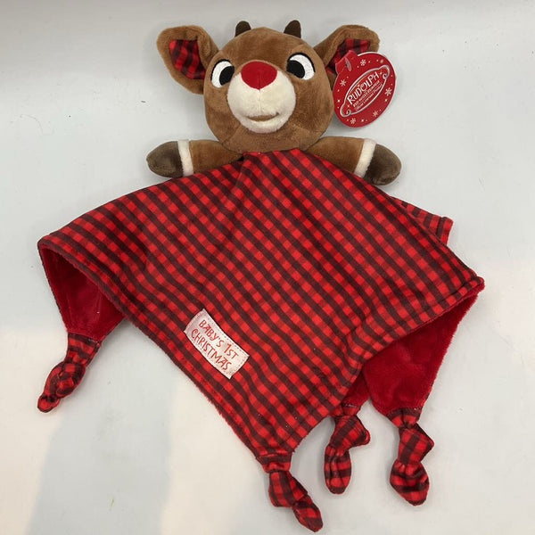 Rudolph The Red Nose Reindeer Loveys- NEW