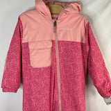 Size 4: Columbia Two Tone Pink Poly Fill Fleece Lined Snowsuit