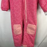 Size 4: Columbia Two Tone Pink Poly Fill Fleece Lined Snowsuit