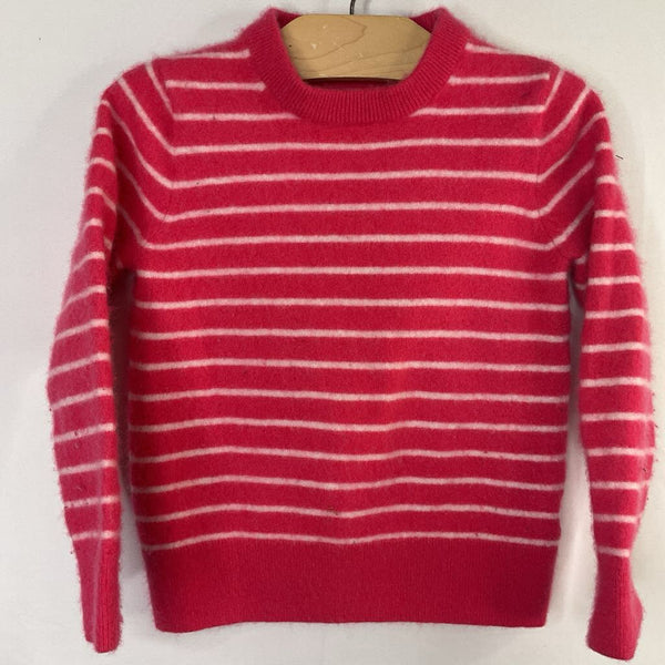 Size 3-4: Crewcuts Pink Striped Cashmere Sweater