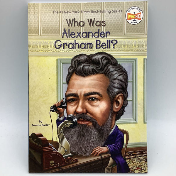 Who Was Alexander Graham Bell? (paperback)