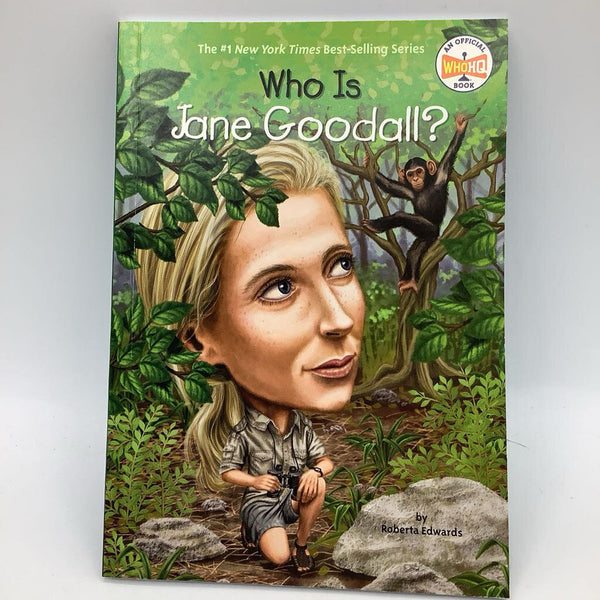 Who Is Jane Goodall? (paperback)