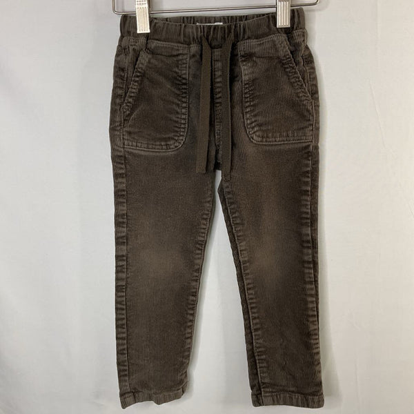 Size 3: Jamie Kay Gray Corduroy Drawstring Pants