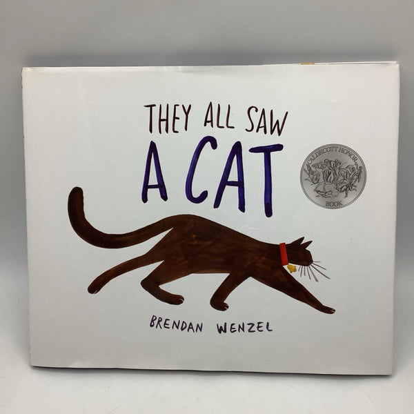 They All Saw a Cat (hardcover)