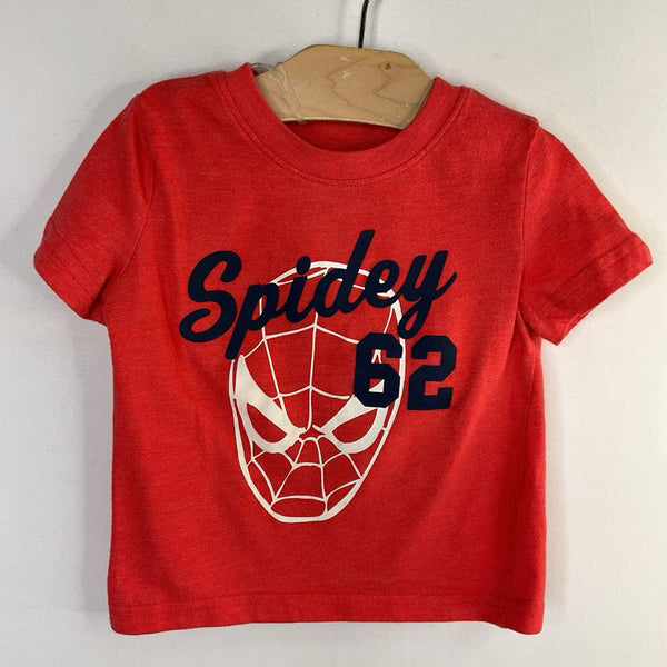 Size 12m: Red/Navy Spider-Man T-Shirt