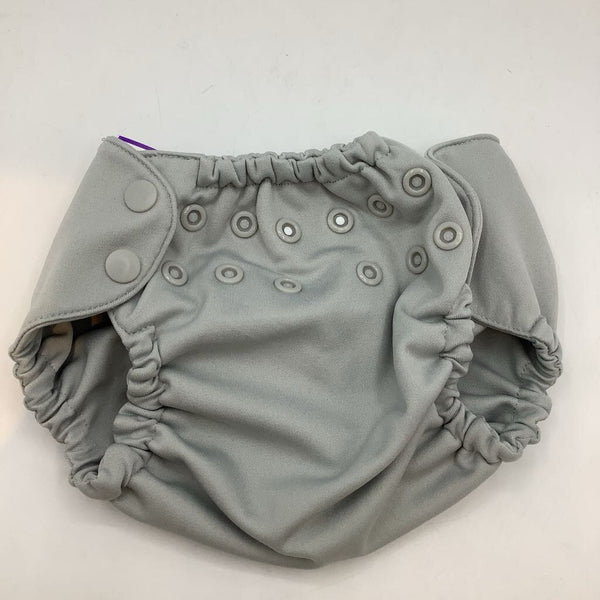 Size 1 (7-17lb): Esembly Gray Diaper Cover