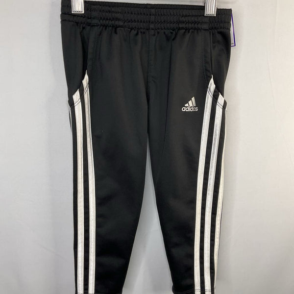 Size 3: Adidas Black/White Track Pants REDUCED