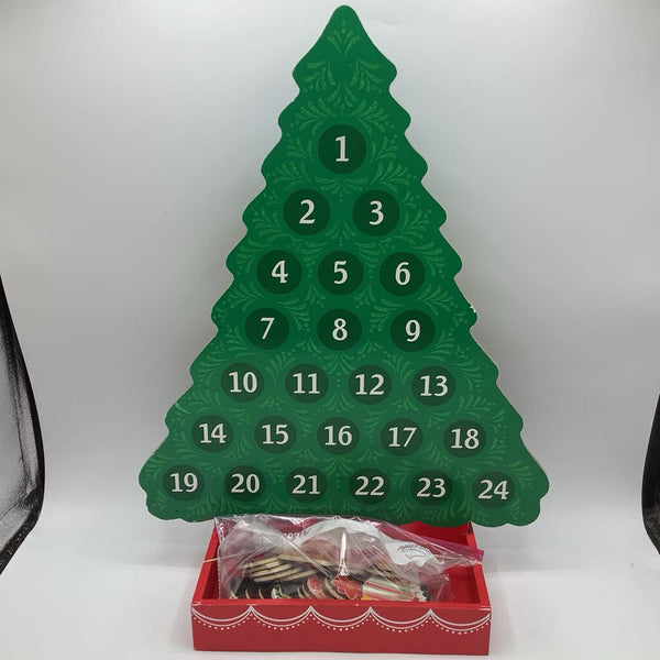 Melissa & Doug Countdown to Christmas Wooden Advent Calendar