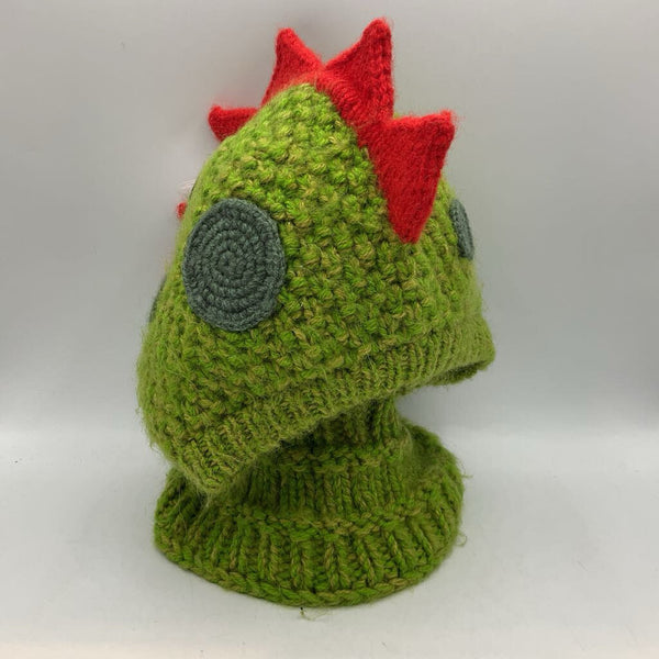 Size OS Youth: Green Dinosaur Balaclava