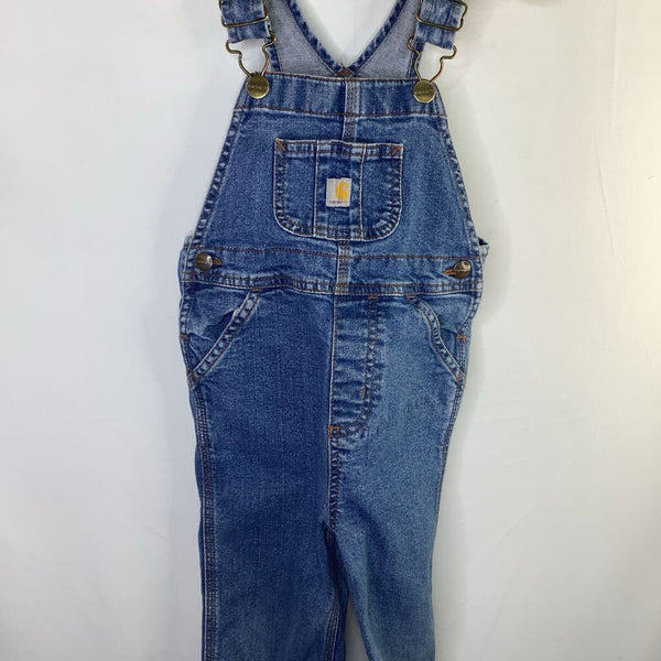 Size 2: Carhartt Blue Denim Overalls