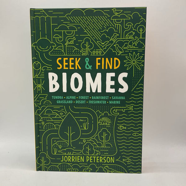 Seek & Find Biomes (hardcover)