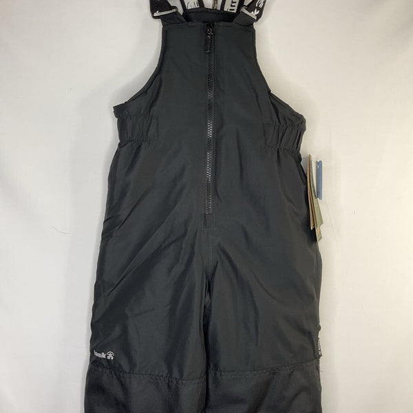 Size 6-7: Kamik Black Snow Bib NEW w/ Tags