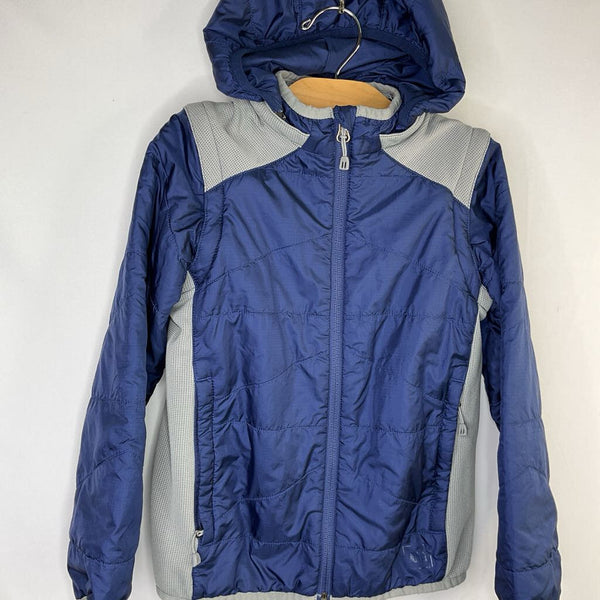 Size 6-7: REI Blue/Gray Zip Hoodie