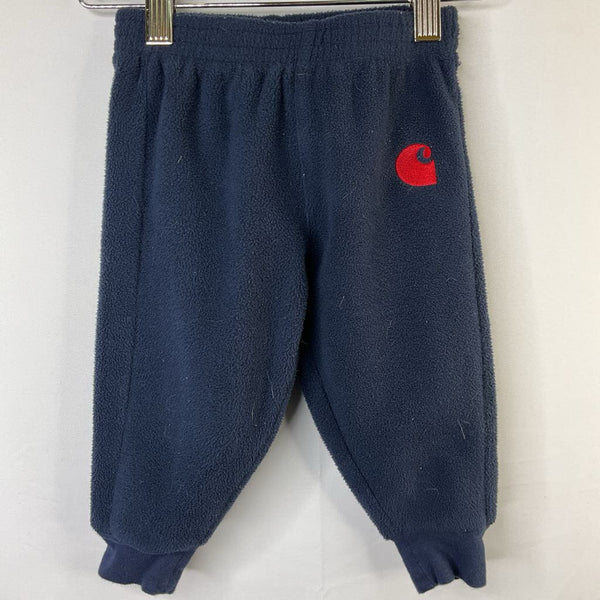 Size 12m: Carhartt Navy Fleece Cozy Pants