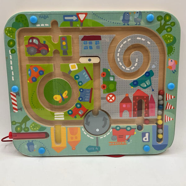 Haba Little Town Magnetic Maze