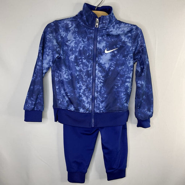 Size 2: Nike Blue Tie-Dye 2pc Track Suit
