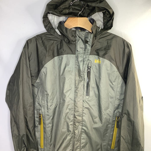 Size 10-12: REI Two Tone Gray Rain Coat