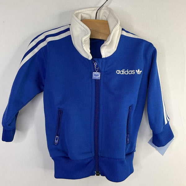 Size 6-9m: Adidas Blue/White Track Jacket