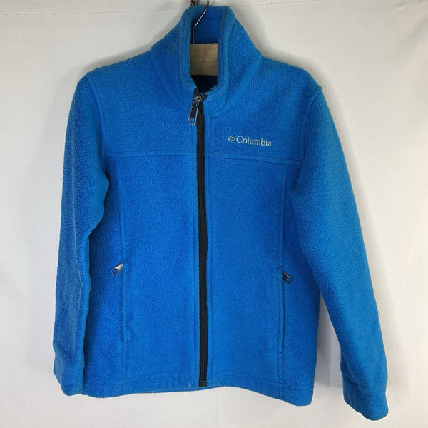 Size 6-7: Columbia Blue Fleece Zip Coat