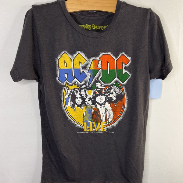 Size 4: Rowdy Sprouts Gray/Multi AC/DC T-Shirt
