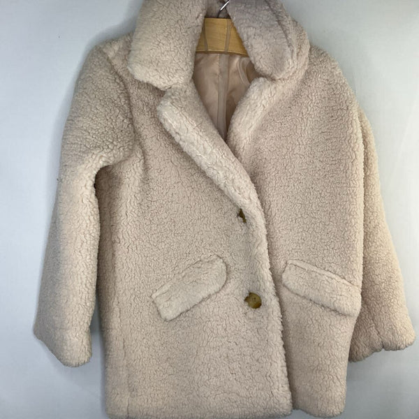 Size 5: Gap Cream Boucle Sherpa Pea Coat