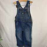 Size 3: OshKosh Blue Denim Overalls