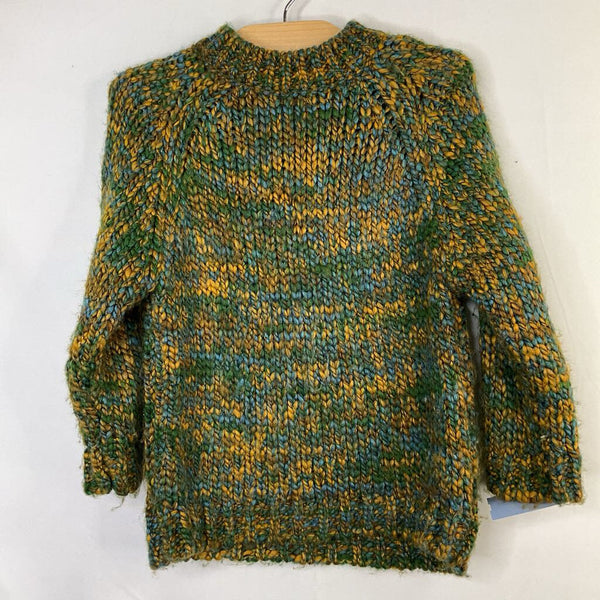 Size 2-3: Zara Green/Blue Knit Sweater