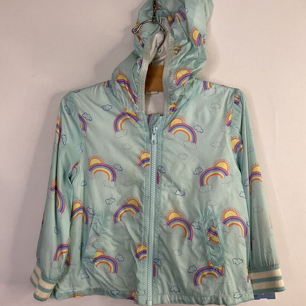 Size 3: Tucker + Tate Blue/Rainbows Windbreaker