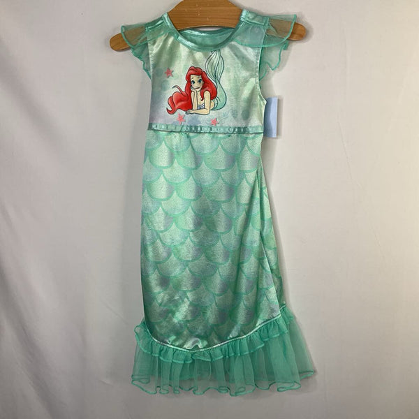 Size 2: Disney The Little Mermaid Princess Ariel Nightgown