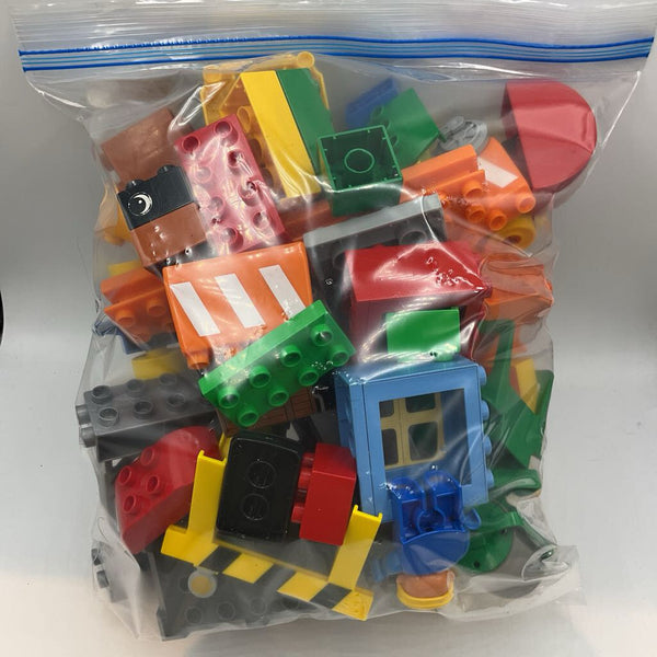 Two Gallon Bag of Assorted Duplo Blocks