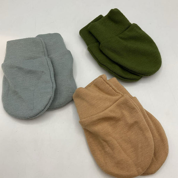 3pc Baby Scratch Mitts