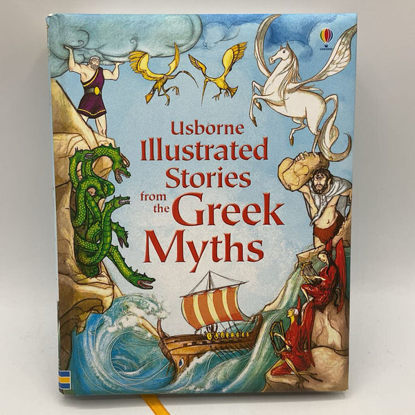 Usborne Illustrated Stories from the Greek Myths (hardcover)
