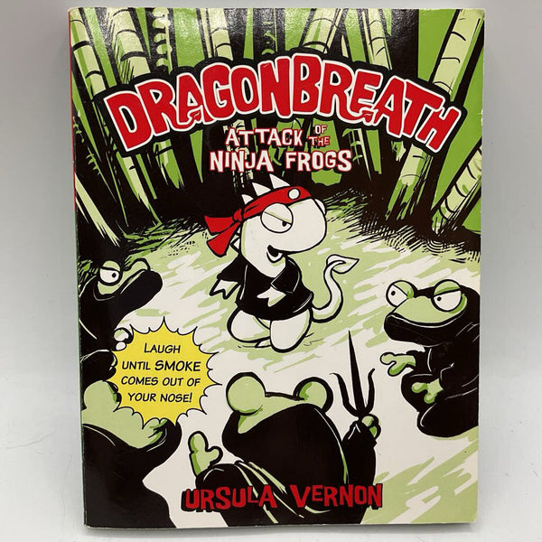 Dragonbreath: Attack of the Ninja Frogs (paperback)