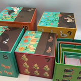 Garden Counting Stacking Cubes