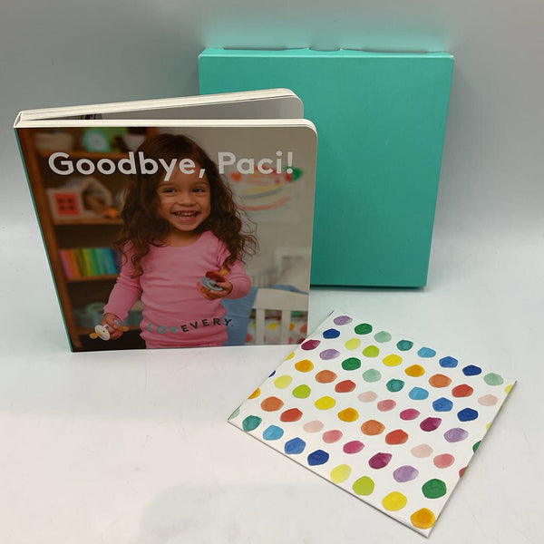 Lovevery: Goodbye, Paci Set (board book)