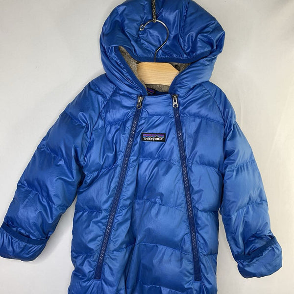 Size 12m: Patagonia Blue Down Puffer Bunting
