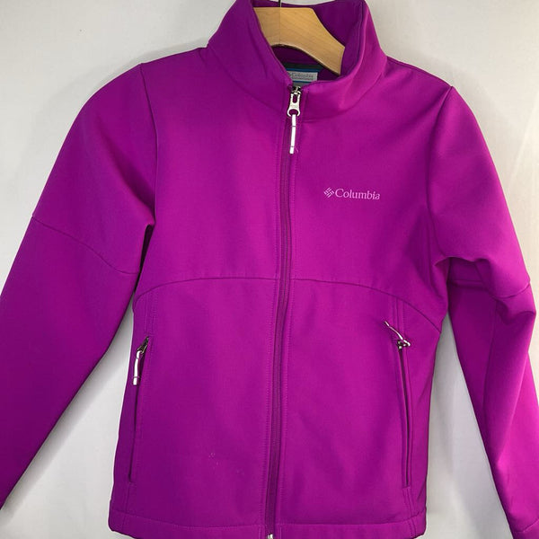 Size 10-12: Columbia Purple Fleece Lined Water Resistant Jacket
