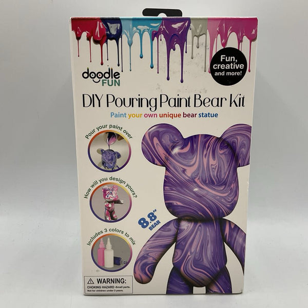 DIY Pouring Paint Bear Kit